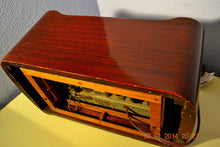 Load image into Gallery viewer, SOLD! - April 11, 2014 - BEAUTIFUL Solid Wood Retro Art Deco Late 40&#39;s Philco 46-421 Tube Radio Works! - [product_type} - Philco - Retro Radio Farm