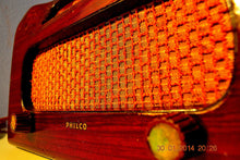 画像をギャラリービューアに読み込む, SOLD! - April 11, 2014 - BEAUTIFUL Solid Wood Retro Art Deco Late 40&#39;s Philco 46-421 Tube Radio Works! - [product_type} - Philco - Retro Radio Farm