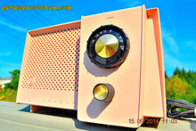 Charger l&#39;image dans la galerie, SOLD! - Oct 19, 2014 - CARNATION PINK Retro Jetsons Vintage 1957 Westinghouse H-744T4 AM Tube Radio WORKS! - [product_type} - Westinghouse - Retro Radio Farm