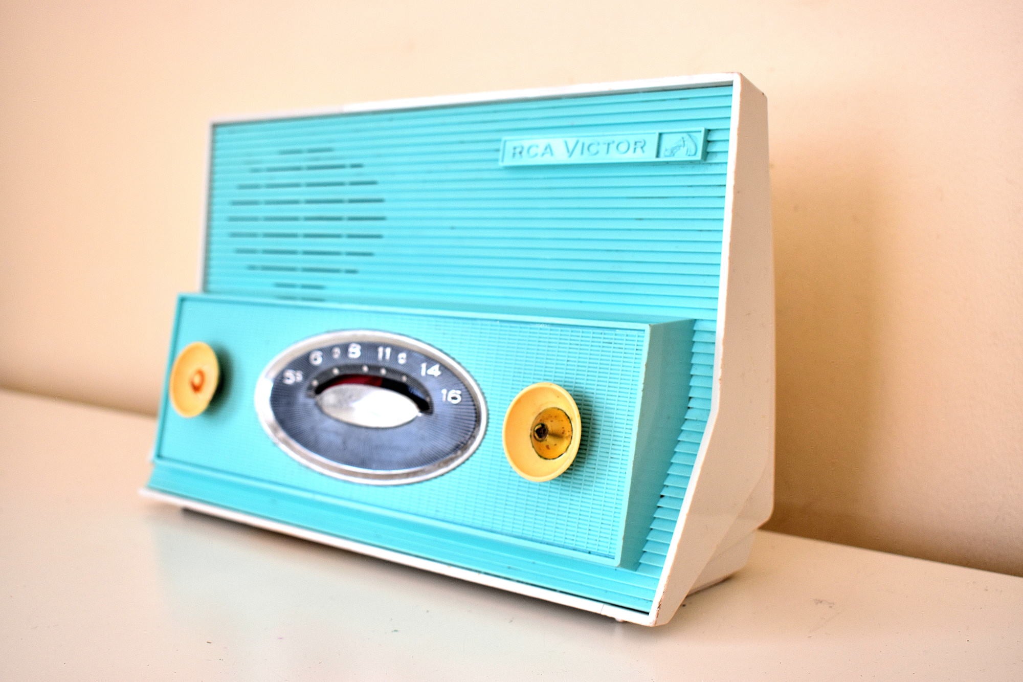 RCA Victorのヴィンテージ真空管ラジオ 1957年製 1ーRAー55 【公式通販】