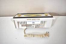 Load image into Gallery viewer, Bluetooth Ready To Go - Charcoal and White 1962 RCA Victor Model 1-RA-61 AM Vacuum Tube Radio Sleek Upright Works Great!