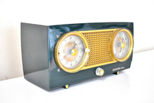 Load image into Gallery viewer, Inverness Green 1954 RCA Victor Model 4-C-543 AM Vacuum Tube Radio Sounds Great! Excellent Condition!