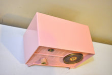 Load image into Gallery viewer, Bluetooth Ready To Go - Precious Pink 1957 RCA Model 8-X-5F &quot;The Lyons&quot; AM Vacuum Tube Radio Excellent Condition Works Great!