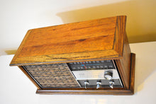 Charger l&#39;image dans la galerie, Pecan Hardwood 1965 RCA Victor Model RGC42S AM/FM Solid State Radio Sounds Great Excellent Condition!