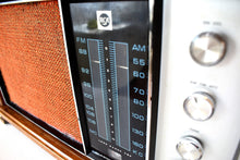 Load image into Gallery viewer, Solid Pecan Wood 1965 RCA Victor Model RCL64S AM/FM Solid State Radio Sounds Fantastic! Loud AF!