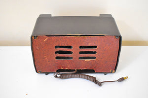 Timber Brown Bakelite 1947 Radiola Model 61-8 Vacuum Tube AM Radio Sounds Great Excellent Condition!