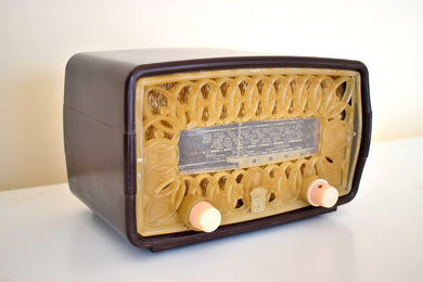 Made in France Mid Century Vintage 1952 Radiola Model RA11_U AM Shortwave Vacuum Tube Radio Very Tres Bien!