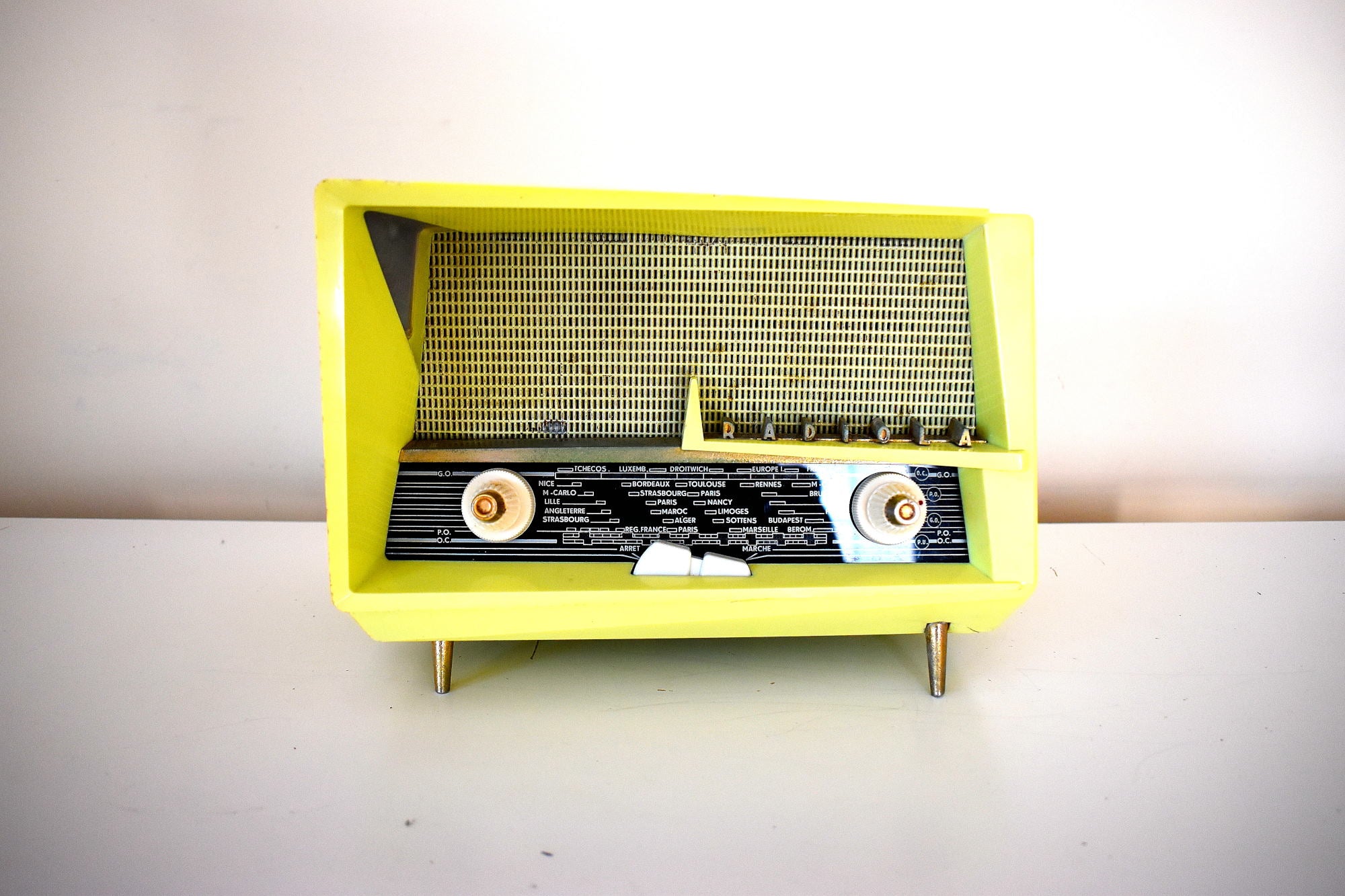 original Radiola 1958 le Corbusier made in France TSF ☞☞☞ Vidéo original Radiola 1958 le Corbusier made in France TSF ☞☞☞ Vidéo