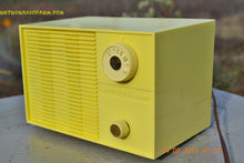 Load image into Gallery viewer, SOLD! - June 20, 2016 - SUNNY BUTTER YELLOW Mid Century Retro Jetsons Vintage 1959 Emerson Model Y2996 Tube Radio Totally Restored! - [product_type} - Emerson - Retro Radio Farm
