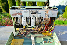 Load image into Gallery viewer, SOLD! - April 14, 2014 - SAGE GREEN Retro Space Age 1953 Philco B652 Portable Tube AM Radio RARE! - [product_type} - Philco - Retro Radio Farm