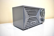 Load image into Gallery viewer, Bluetooth Ready To Go - Grigio Grey Silvertone 1A 1950s AM Vacuum Tube Radio Sleek Styling! Excellent Condition!