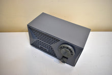 Load image into Gallery viewer, Bluetooth Ready To Go - Grigio Grey Silvertone 1A 1950s AM Vacuum Tube Radio Sleek Styling! Excellent Condition!