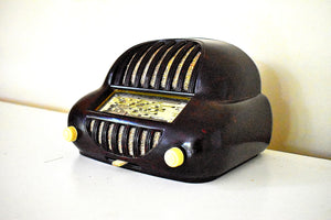 Incredible 1951 Sonora Sonorette Model 50 AM Shortwave Vacuum Tube Radio Breathtaking!