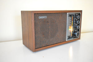 Bluetooth すぐに使えます - 1975～1977 年 Sony モデル TFM-9440W AM/FM ソリッドステート トランジスタ ラジオ サウンドは素晴らしいです。ソニーだけ！