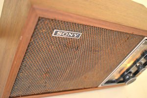 Bluetooth Ready To Go - 1975-1977 Sony Model TFM-9440W AM/FM Solid State Transistor Radio Sounds Fantastic! Sony Only!