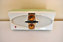 Load image into Gallery viewer, Bluetooth Ready To Go - Mint Green 1959 Truetone D2082A Tube AM Radio Rare Mid Century Beauty! Sounds Great!