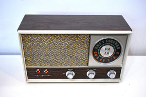 Bluetooth 準備完了 - 1960 年代 Lloyds Vornado AM FM モデル TM-77 真空管ラジオ、ほぼ新品状態！