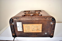 Load image into Gallery viewer, Artisan Handcrafted Wood 1941-42 Airline Model 14BR-729A Tombstone Vacuum Tube AM &amp; Shortwave Radio Sounds Great! Excellent Condition!