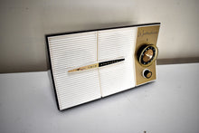 Load image into Gallery viewer, Bluetooth Ready To Go - Nutmeg and White Westinghouse 1959 Model AM Vacuum Tube Radio