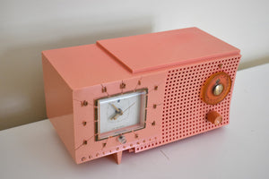 ストロベリー目覚まし時計 1959年ウェスチングハウスモデル H540T4A ヴィンテージ真空管AM時計ラジオ お香とペパーミント！