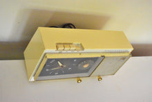 Load image into Gallery viewer, Bluetooth Ready To Go - Sheepskin Ivory 1959 Westinghouse Model H719T5A Vacuum Tube AM Radio Loud Clear Player!