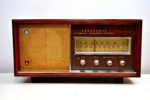 Bluetooth すぐに使える - ウッド 1963 パナソニック モデル 782 AM FM 真空管ラジオ 希少な初期輸入ハイエンドモデル サウンドは素晴らしい！