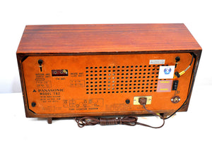 Bluetooth すぐに使える - ウッド 1963 パナソニック モデル 782 AM FM 真空管ラジオ 希少な初期輸入ハイエンドモデル サウンドは素晴らしい！