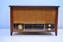 Load image into Gallery viewer, Bluetooth Ready To Go -  Wood 1963 Zenith Model K731 AM FM Vacuum Tube Radio Outstanding Condition and Sound!