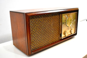 Bluetooth Ready To Go -  Wood 1959 Zenith Model M730 AM FM Vacuum Tube Radio Sounds Fills Room!