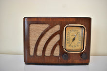 Load image into Gallery viewer, Artisan Handcrafted Original Vintage Wood 1937 Philco Model 37-12 AM Vacuum Tube AM Radio Sounds Wonderfull! Excellent Condition!