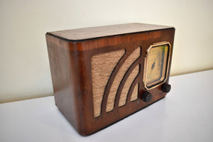 Artisan Handcrafted Original Vintage Wood 1937 Philco Model 37-12 AM Vacuum Tube AM Radio Sounds Wonderfull! Excellent Condition!
