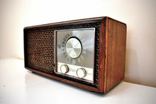 Load image into Gallery viewer, Bluetooth Ready To Go - Solid Hardwood 1965 Zenith Model M730 AM/FM Vacuum Tube Radio Sounds Fantastic!