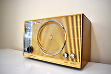 Charger l&#39;image dans la galerie, Dual Speaker Oak Wood Cabinet 1964 Zenith Model  H845 AM/FM Radio Mammoth Sound!
