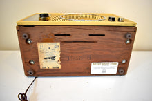 Charger l&#39;image dans la galerie, Dual Speaker Oak Wood Cabinet 1964 Zenith Model  H845 AM/FM Radio Mammoth Sound!