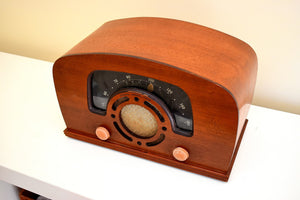 Curved Wood 1942 Zenith 6-D-2620 AM Vacuum Tube Radio Super Performer! Excellent Shape!