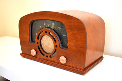 Curved Wood 1942 Zenith 6-D-2620 AM Vacuum Tube Radio Super Performer! Excellent Shape!