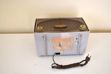 Load image into Gallery viewer, Taupe and Tan Zenith Model B615G AM Vacuum Tube Radio Sound Blaster Excellent Condition!