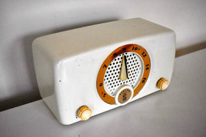White Elephant 1952 Zenith K510W AM Vacuum Tube Radio Elephant In The Room Sound!