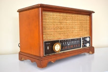 画像をギャラリービューアに読み込む, ハニーメープル材 ミッドセンチュリー 1959年 ゼニスモデル K731 AM FM 真空管ラジオ 素晴らしいコンディションです！
