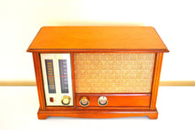 Load image into Gallery viewer, Bluetooth Ready To Go - American Provincial Wood 1965 Zenith Model N731 &#39;The Highlighter&#39; AM/FM Radio