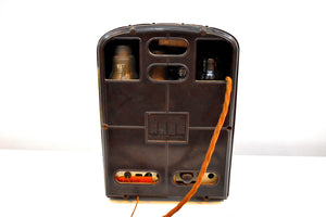 Depression Era Mini Tombstone 1935 Emerson Model 108 Vacuum Tube AM Radio