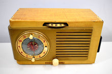 Load image into Gallery viewer, Bluetooth Ready To Go - Blonde 1950 General Electric Model 508 AM Clock Radio Works Great!
