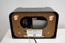 Load image into Gallery viewer, Magnificent Brown Bakelite 1945 RCA Victor Model 56X Vacuum Tube AM Radio Boom Box!