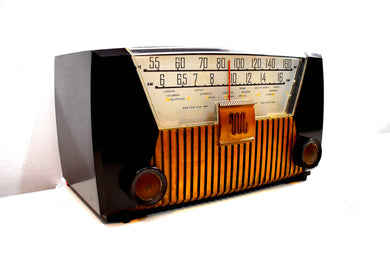 Sierra Brown 1952 Motorola Model 62X21 Vacuum Tube AM Shortwave Radio High Quality Construction!