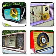 Set of Rare Radio Drink Coasters - [product_type} - Retro Radio Farm - Retro Radio Farm