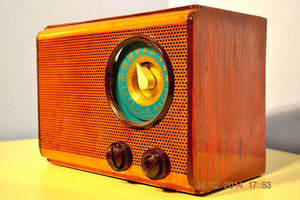 SOLD! - Feb 28, 2014 - BEAUTIFUL Wood Vintage Retro 1946 Emerson Model 509 AM Tube Radio Works! Wow! - [product_type} - Emerson - Retro Radio Farm