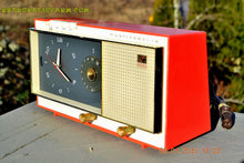Load image into Gallery viewer, SOLD! - Apr 22, 2016 - ISLAND CORAL Pink Westinghouse Model 720T AM Tube Radio Alarm Clock Totally Restored! - [product_type} - Westinghouse - Retro Radio Farm