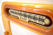 画像をギャラリービューアに読み込む, マヤ寺院ゴールド カタリン 1946 FADA モデル 652 真空管 AM ラジオのサウンドは素晴らしいです。クリーン！