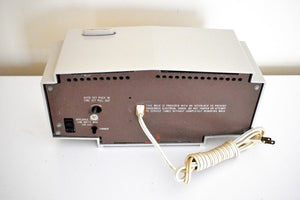 トフィーアンドアイボリー ミッドセンチュリー 1963年 モトローラモデル C4S131 真空管 AM クロック ラジオ レアカラーコンボ！