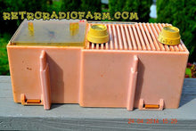 Load image into Gallery viewer, SOLD! - Sept 26, 2016 - PRETTY In Pink Retro Jetsons 1956 Motorola 57CF2 Tube AM Clock Radio Works! - [product_type} - Motorola - Retro Radio Farm